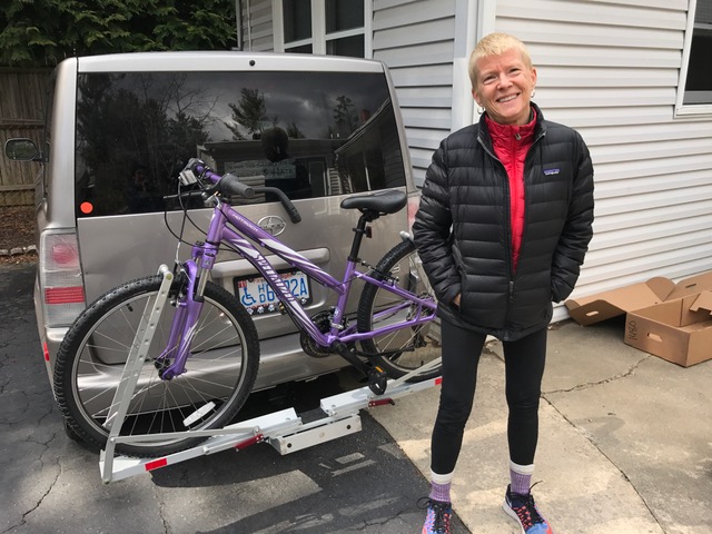 me and bike with carrier